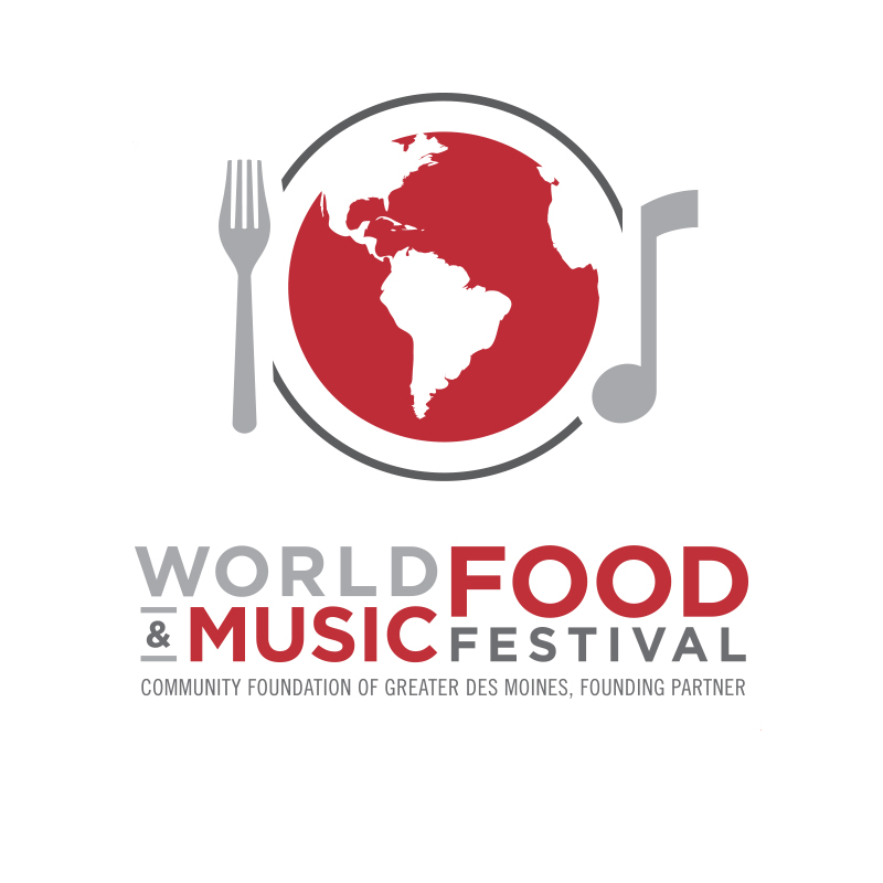 Come out to the World Food & Music Festival in Des Moines!